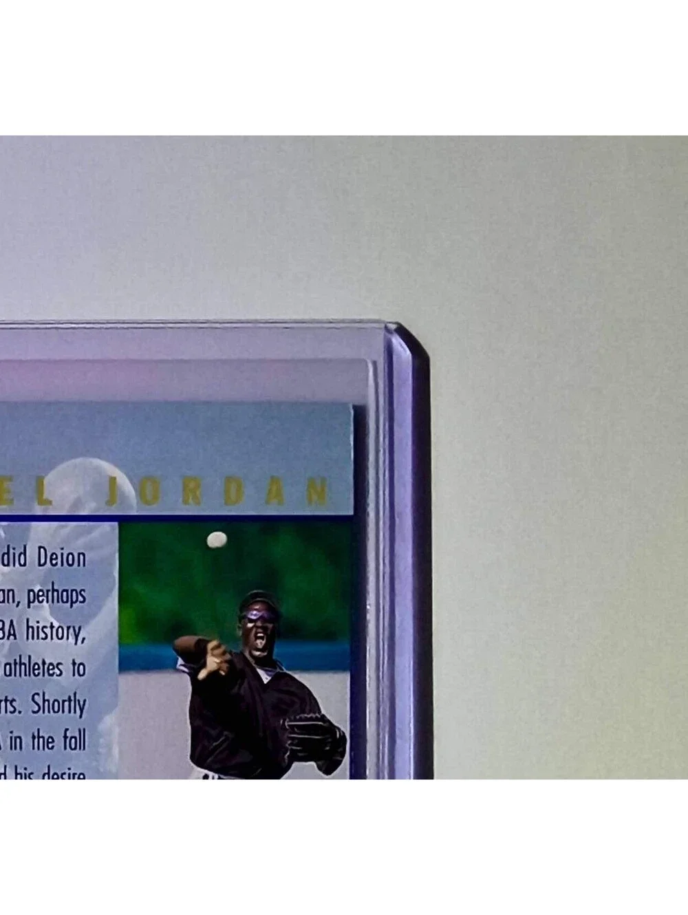 Michael Jordan 1994-95 Upper Deck Then & Now #359 Basketball Card Chicago Bulls